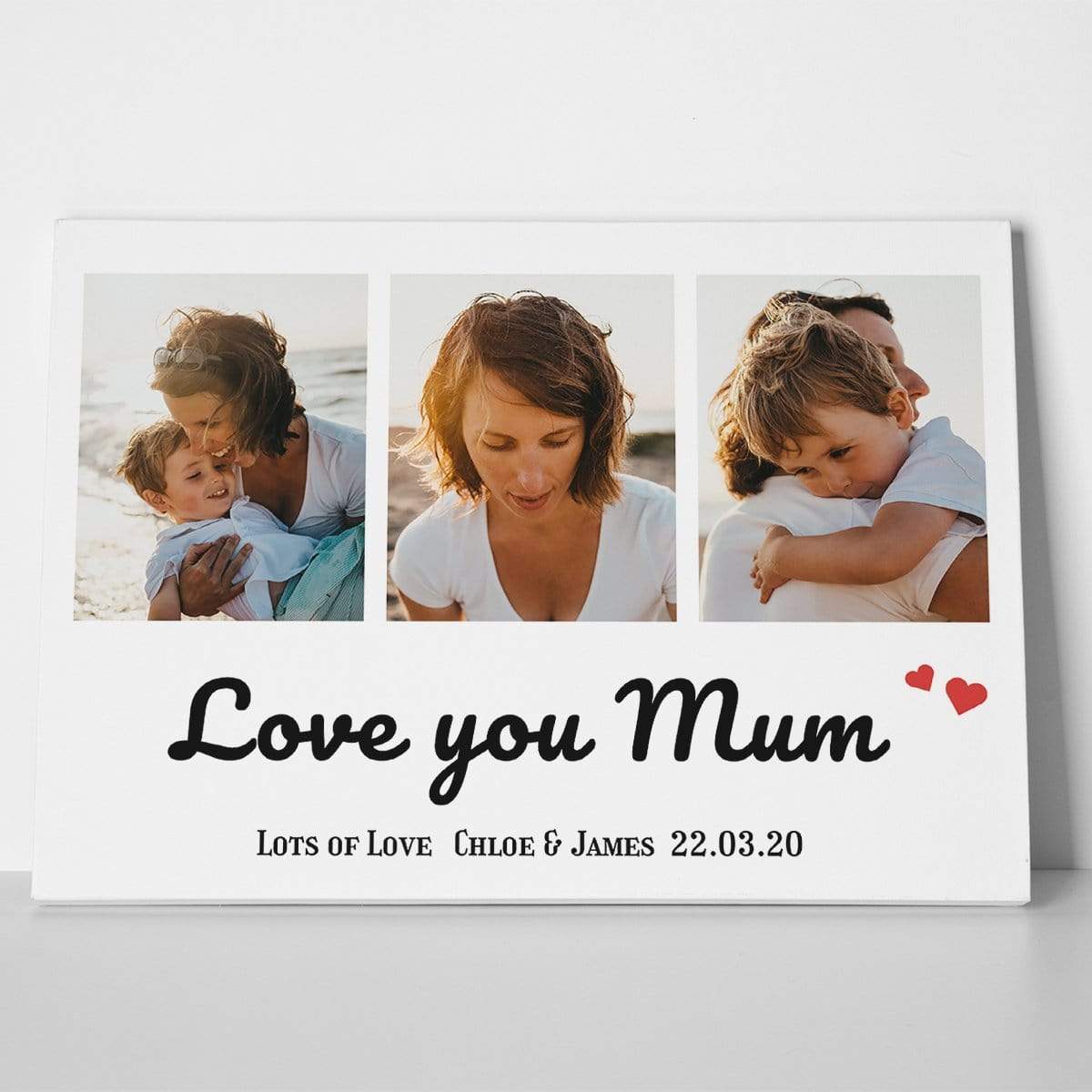Love You Photo Canvas Print